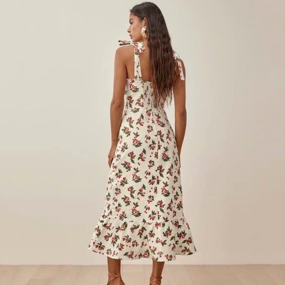 !!!Women's Reformation Vale Dress - Picture 3 of 5